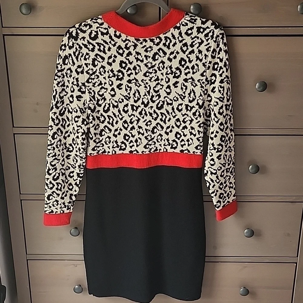 Vintage Steve Fabrikant Wool Knit Dress - Picture 11 of 11